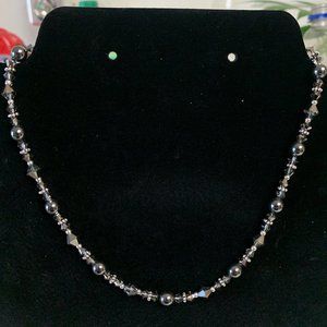 Handmade Women's Swarovski Adjustable Necklace